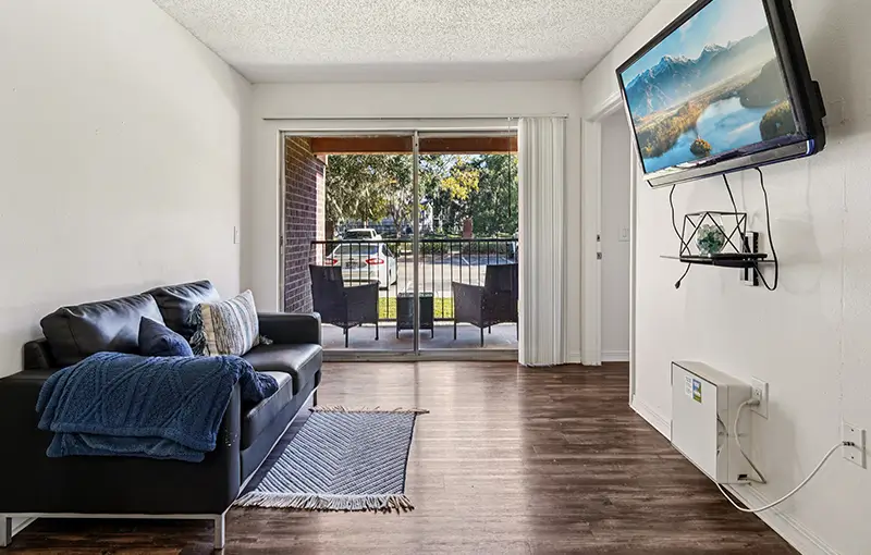 Furnished living room